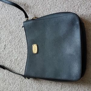 Michael Kors black and gold cross body